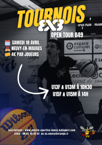 Affiche tournoi 3x3 samedi 18 avril