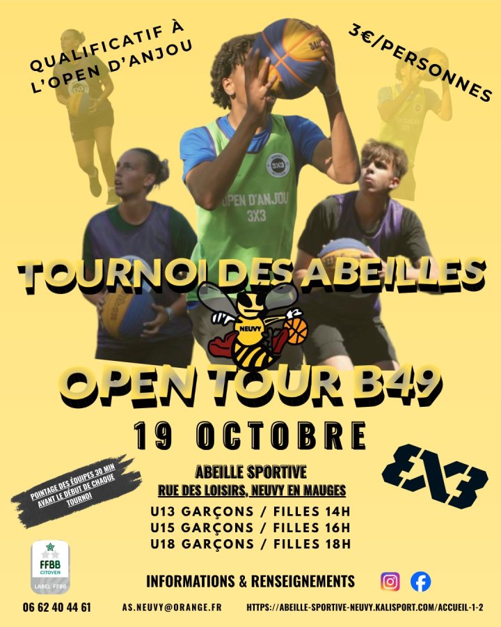 Tournois 3x3 de Abeilles