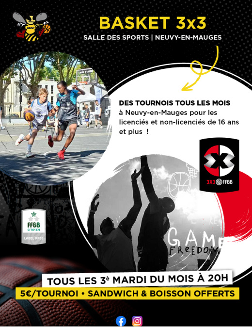 Tournoi 3x3 Abeille de Mai